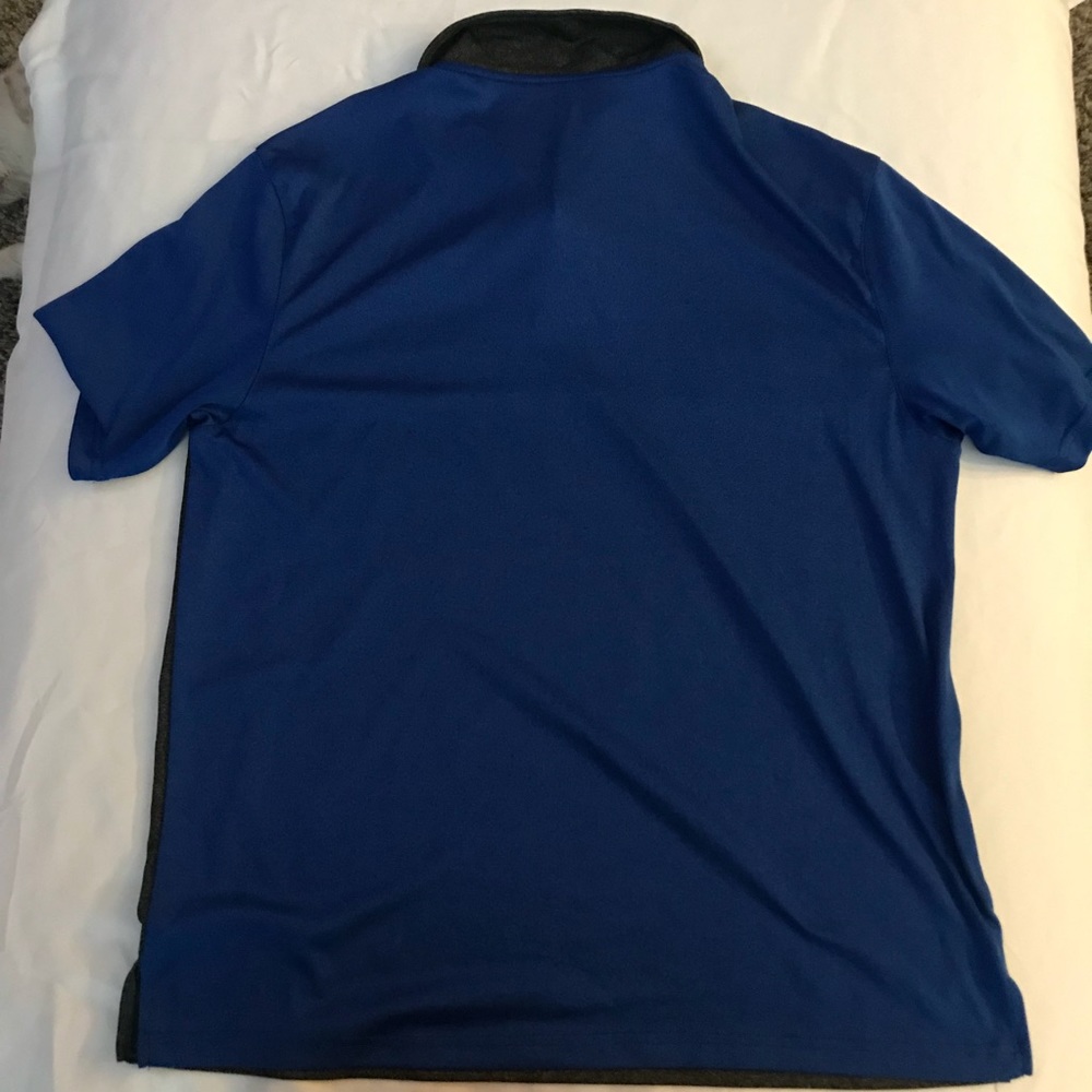Mens XL UF Florida Gators Grey Blue Collared polo - Picture 5 of 6